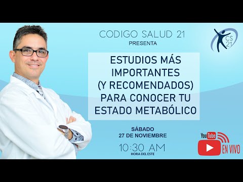 Estudios mas importantes para reconocer tu estado metabólico.