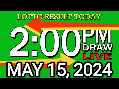 LIVE 2PM LOTTO RESULT TODAY MAY 15, 2024 #2D3DLotto #2pmlottoresultmay15,2024 #swer3result