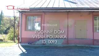 preview picture of video '(0093) Rodinný dom - Vyšná polianka'