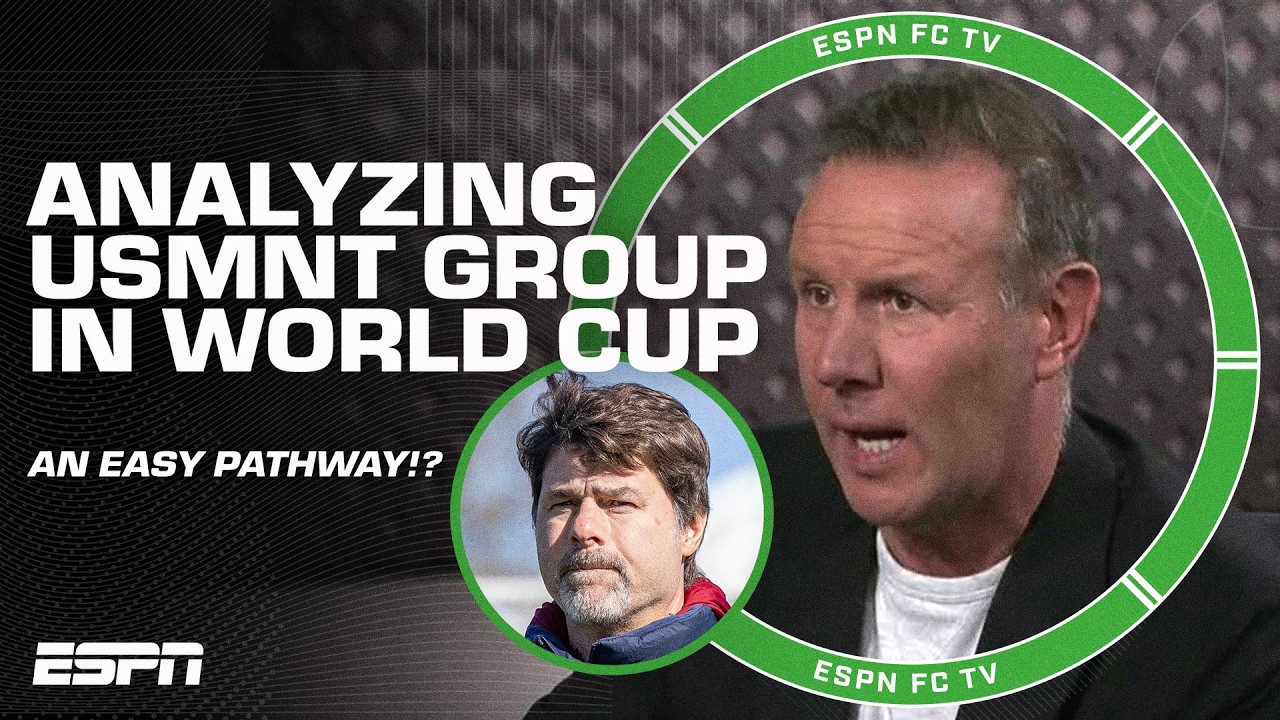 EASY PATHWAY for USMNT⁉️ The World Cup draw was 'KIND' to United States! - Craig Burley | ESPN FC