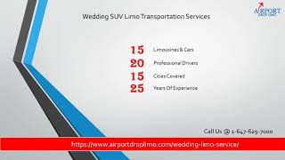 Wedding Limo, SUV Transporation on Cheap rates Mississagua