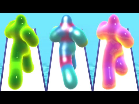 BLOB RUNNER 3D vs BLOB RUNNER 3D vs BLOB RUNNER 3D - Triple Game
