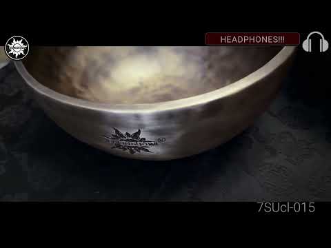 Set of 7 Healingbowl® Professional Surya® Classic Singing Bowls 18,3-28,2 cm, sharp - видео