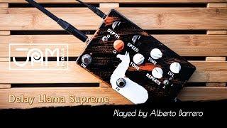 Video thumbnail for Jam Pedals DELAY LLAMA SUPREME - Demo by Alberto Barrero by Alberto Barrero