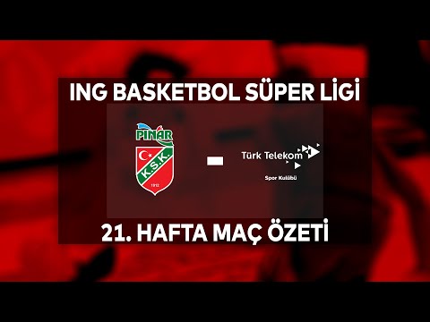 Pınar Karşıyaka-Türk Telekom özet görüntüler