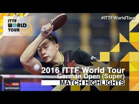 German Open 2016 Highlights: MA Long vs GROTH Jonathan (R32)
