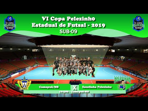 Pelezinho x Camapuã - VI Copa Pelezinho Estadual 2019 - Sub09.