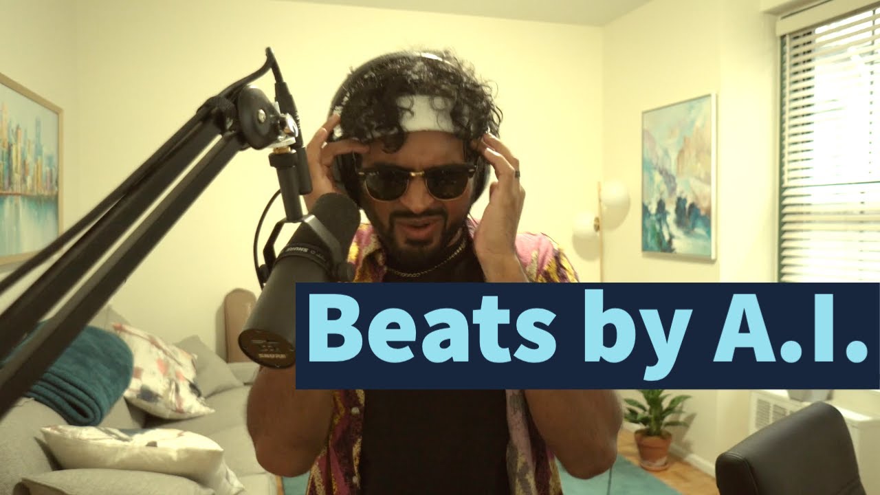 MJ Jacob shows how he created hip-hop beats using AI.