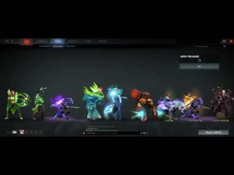 11  Dota 2 TI6 Immortal Treasure II 2016 chest opening With rares!