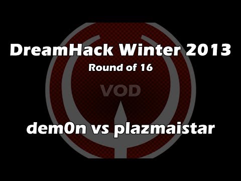 dem0n vs plazmaistar - DreamHack Winter 2013 1/8-Finals (Quake Live VOD)