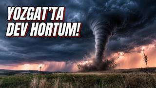 Yozgat’ta dev Hortum!