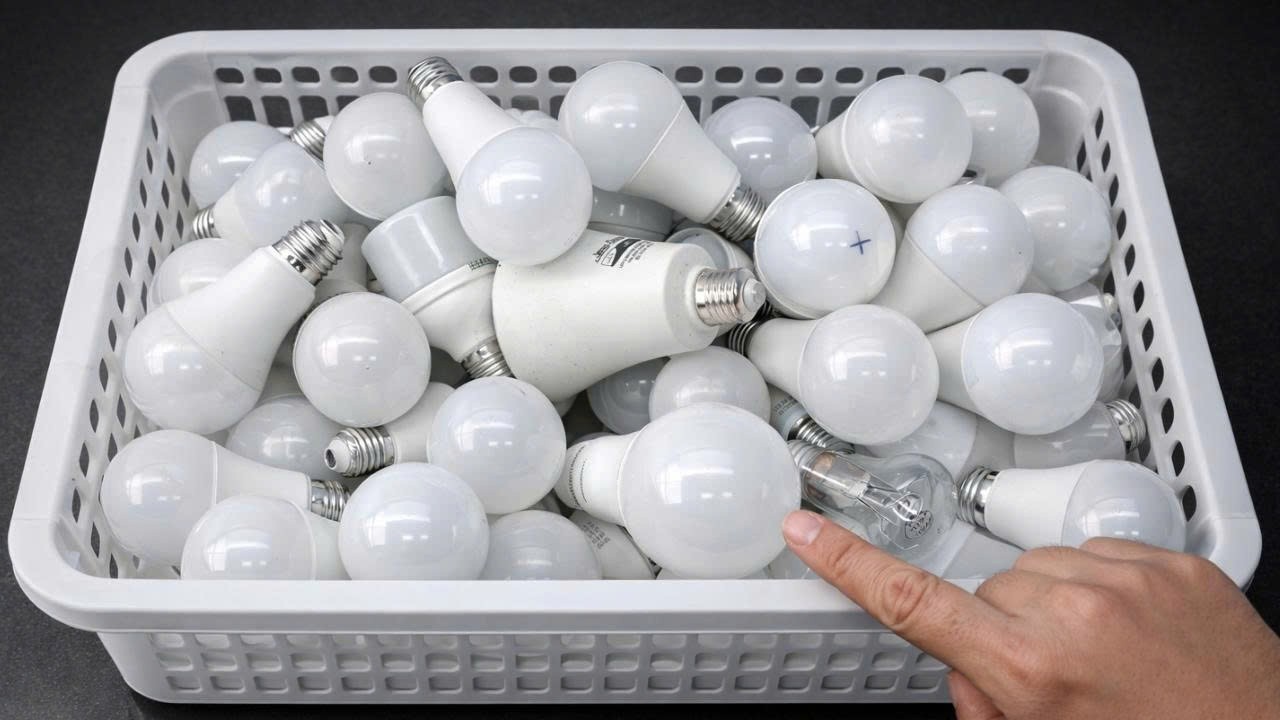 Never Buy New LED Bulbs! Just Use This Safety Pin Trick and Old LED Bulbs can be Revived 😱