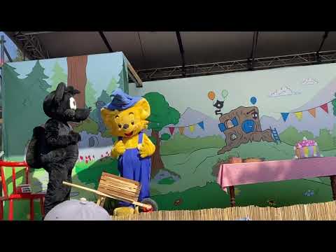 Ny Bamse Teater at Kolmården| Lille-skutts födelsedag kalas med Bamse, Vargen och Skalman| Juli2021