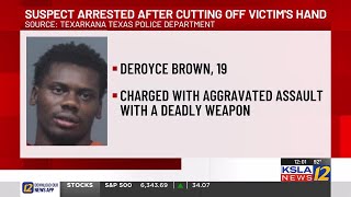 Texarkana residents discover man with severed hand on porch; suspect arrested