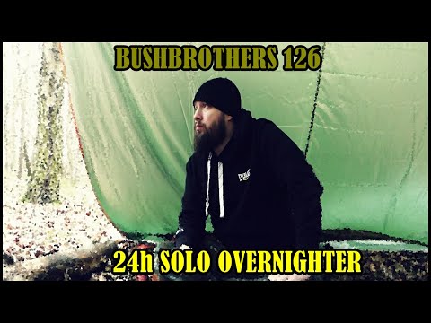 24h SOLO OVERNIGHTER |#survival |#bushcraft |#outdoors |#nature |#deutsch