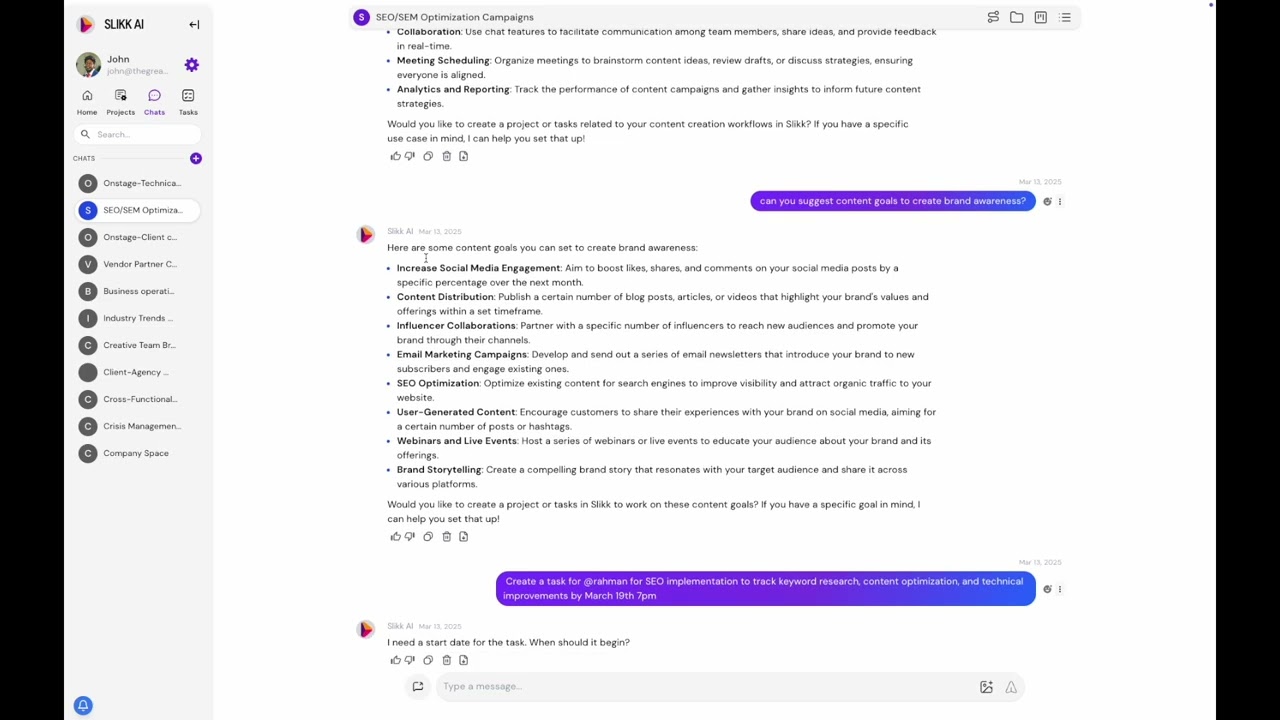 Agentic AI for Marketing Agency