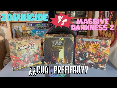 MASSIVE DARKNESS 2 VS ZOMBICIDE - ¿ CON CUAL ME QUEDO? - OPINION