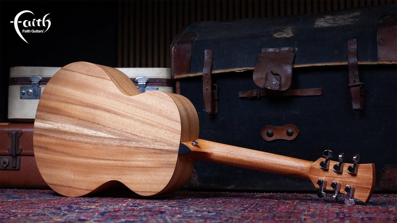 Faith Guitars | Nomad Mini Neptune | Electro | Trembesi | FDNETB - YouTube