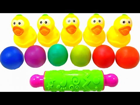 MỘT CON VỊT ♫ Nhạc Thiếu Nhi Vui Nhộn ♫ Learn Colors Play Doh with Duck BaBy