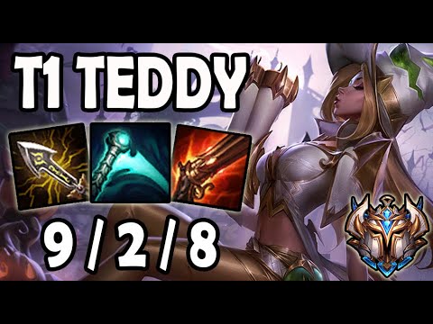 T1 Teddy MISS FORTUNE vs EZREAL [ ADC ] Lol Challenger Korea