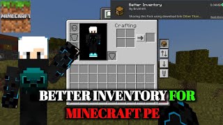 Better Inventory 🔥 Texture Pack for Minecraft PE – Free Download! 🎮