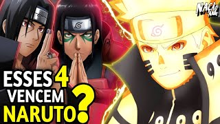 4 Personagens Que São MAIS FORTES e VENCERIAM NARUTO!