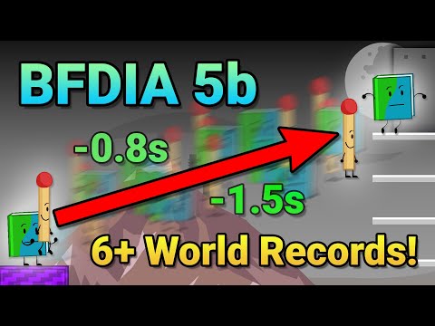 BFDIA 5b - The Grab Boosting Revolution (6+ WR Speedruns!)