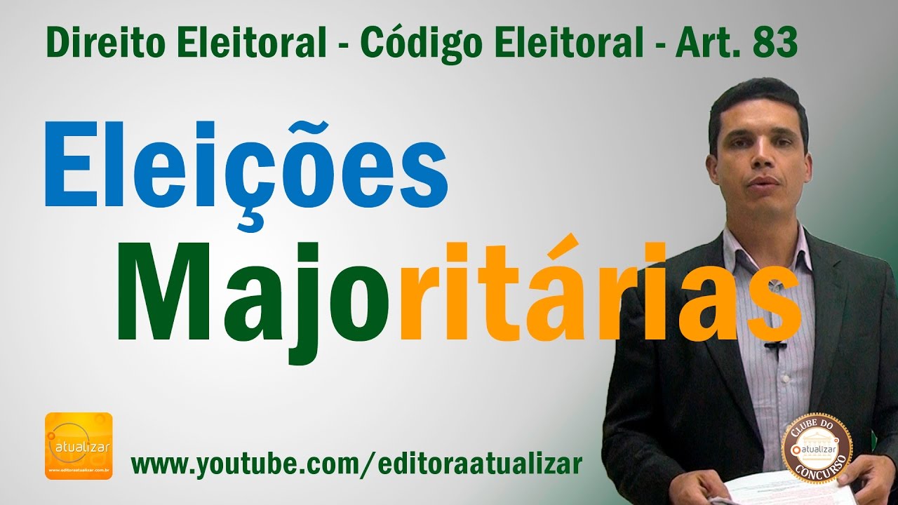 Código Eleitoral - Art. 83 (Eleições Majoritárias)