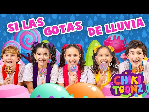 Si Las Gotas De Lluvia | Música para niños | Videos infantiles @ChikiToonz