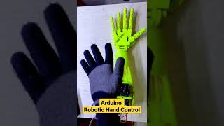 Arduino and Flex Sensor based Robotic Hand Control