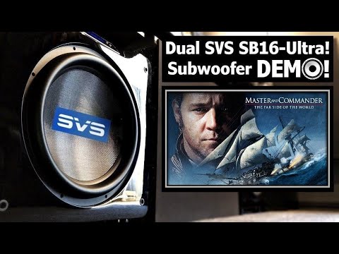 Dual SVS SB16-Ultra - Subwoofer Demo #10 - Dolby Atmos / DTS:X - 7.2.4 Klipsch & SVS Home Theater