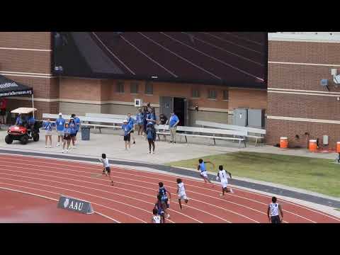 BOYS 12 YEARS OLD HTH 4X100M RELAY FINAL @ 2025 AAU JUNIOR OLYMPICS GAMES