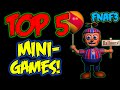 TOP 5 EASTER EGG MINIGAMES FNAF 3 Gameplay Five Nights At Freddy S 3