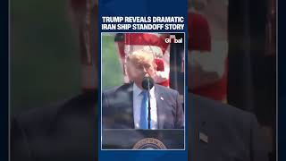 Trump Claims US Warning Shot Forced Iranian Oil Ship To Turn Back During Blockade Story | #trump