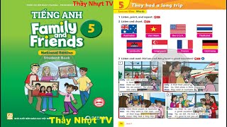 Bài 5 Trang 36 - Tiếng Anh Lớp 5 Unit 5 Family And Friends National Edition Studentbook - ThầyNhựtTV