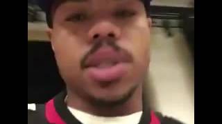Chance the Rapper's brother rapping