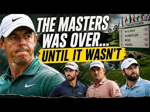 The Masters Was Over...
