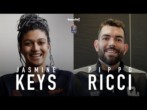 PIPPO RICCI E JASMINE KEYS // basket maschile e femminile a confronto