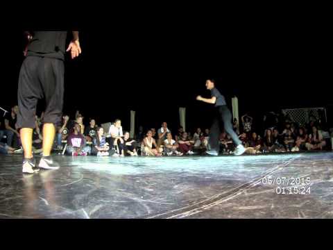 HDE 2015 Semifinal Glo' (Sarda family crew/ The house dance project) vs Snow
