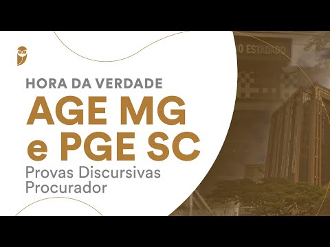 Curso Hora da Verdade - Provas discursivas - AGE MG e PGE SC (Procurador): Direito Constitucional