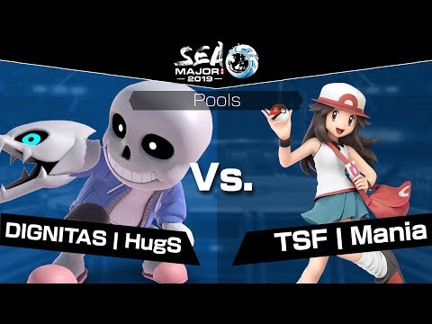 SEA Major 2019 - DIGNITAS | HugS (Mii Gunner) vs. TSF | Mania (Pokémon Trainer) [Pools]