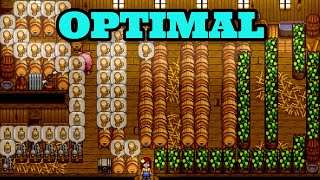 Most Optimal Coop and Barn Layout In Stardew Valley | Hops Factory