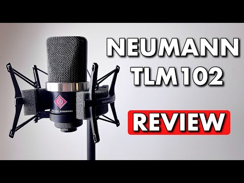 Neumann TLM 102 mt Large Diaphragm Cardioid Condenser Microphone 1997 - Present - Black imagen 7