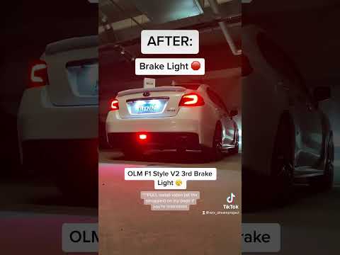 OLM F1 Style V2 3rd Brake Light. Night and Day Difference !!