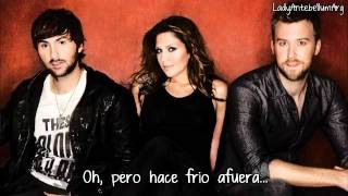 Baby, It&#39;s Cold Outside - Lady Antebellum - Español