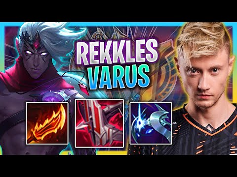 REKKLES IS SO CLEAN WITH VARUS! | FNC Rekkles Plays Varus ADC vs Jinx!  Season 2023