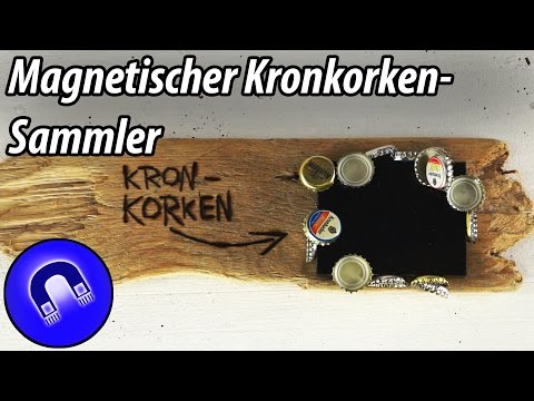 Kronkorken-Magnete einzigartige & originelle Sammlung