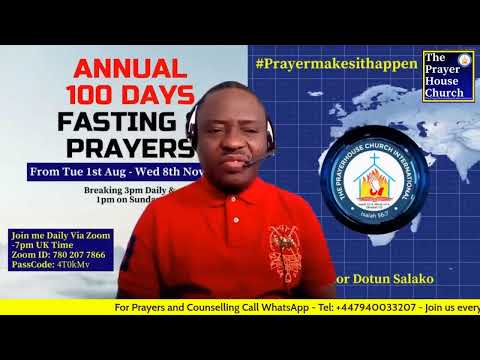 The Midnight Prayers - Pastor Dotun Salako (Sunday 27th Aug 2023)