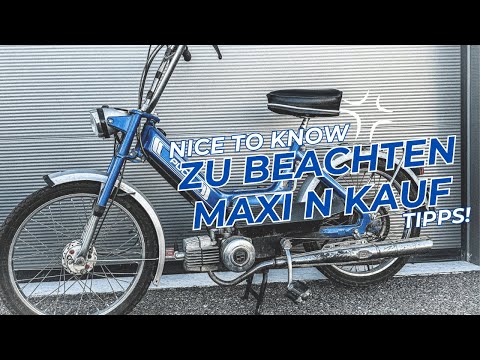 Was du beim Mofa Kauf beachten solltest! Puch Maxi N Spontankauf