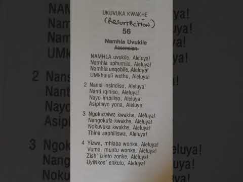 NAMHLA UVUKILE - Hymn 56 Amagama Okuhlabelela